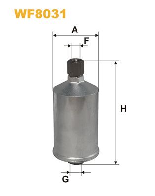 WIX FILTERS Топливный фильтр WF8031